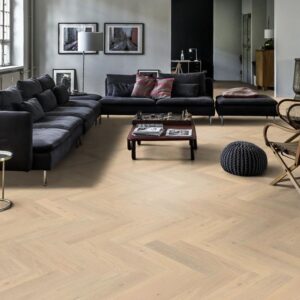 HERRINGBONE OAK CD WHITE